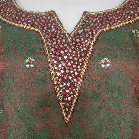 Indian Silk Kurta  - Picture 3 of 3